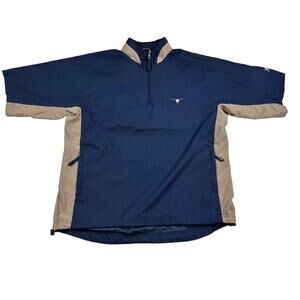 Ozzo Sport Bulls Bay South Carolina Short Sleeve Golf Jacket Men's Size Large